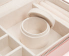 WOLF Jewellery Case Sophia Zip Rose Quartz 392215 Image 4