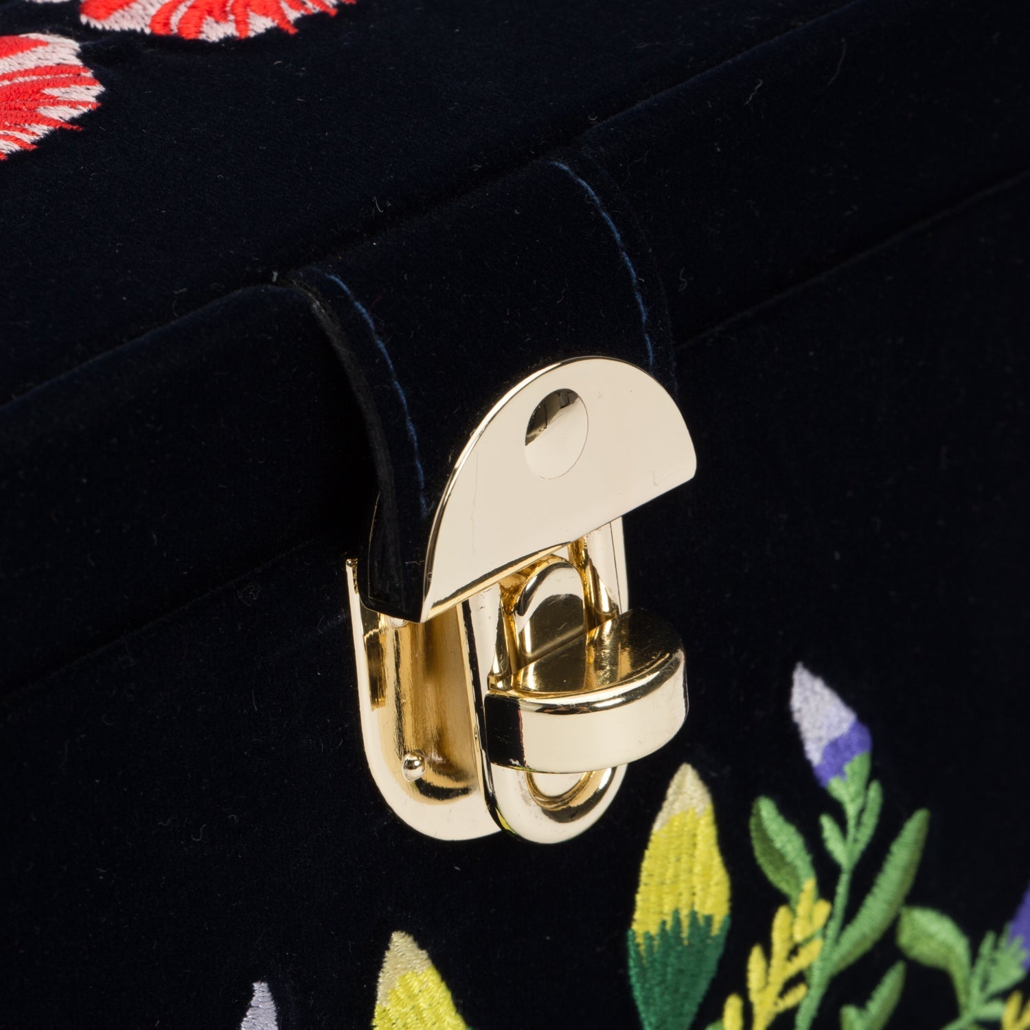 WOLF Jewellery Case Zoe Medium Indigo 393116 Image 5