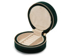 WOLF Jewellery Travel Case Zoe Round Forest Green 393212 Image 1