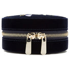 WOLF Jewellery Travel Case Zoe Round Indigo 393216 Image 2
