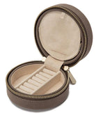 WOLF Jewellery Travel Case Zoe Round Mink 393213 Image 1