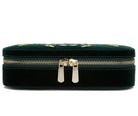 WOLF Jewellery Travel Case Zoe Zip Forest Green 393312 Image 2