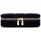 WOLF Jewellery Travel Case Zoe Zip Indigo 393316 Image 2