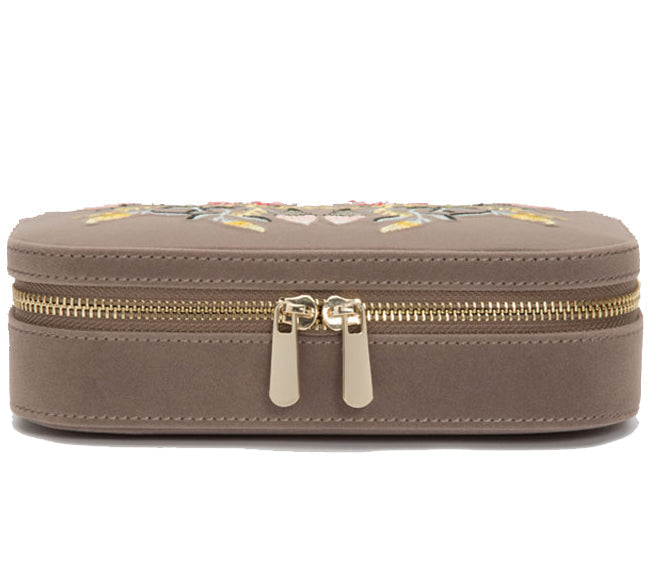 WOLF Jewellery Travel Case Zoe Zip Mink 393313 Image 2