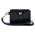 WOLF Mimi Collection Leather Black Credit Card Holder with Wristlet 768202 Image 1