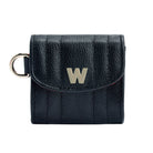 Wolf Mimi Collection Leather Black Earpods Case with Wristlet 768102 Image 2
