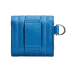 Wolf Mimi Collection Leather Blue Earpods Case with Wristlet 768124 Image 2
