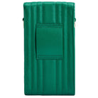 Wolf Mimi Collection Leather Green Phone Case with Wristlet and Lanyard 768512 Image 4
