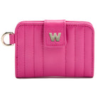 WOLF Mimi Collection Leather Pink Credit Card Holder with Wristlet 768290 Image 2