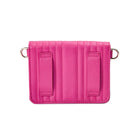 Wolf Mimi Collection Leather Pink Mini Bag with Wristlet and Lanyard 768490 Image 4