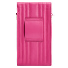 Wolf Mimi Collection Leather Pink Phone Case with Wristlet and Lanyard 768590 Image 5