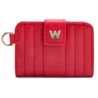 WOLF Mimi Collection Leather Red Credit Card Holder with Wristlet 768272 Image 2