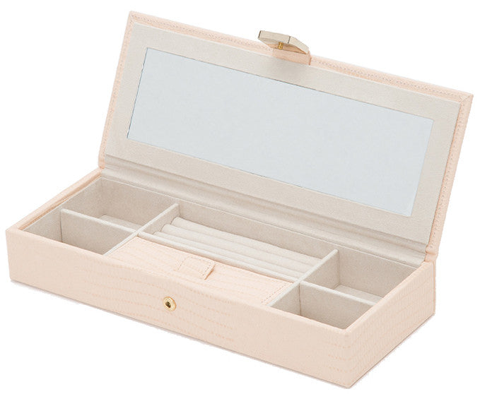 Wolf Palermo Safe Deposit Box Blush Lizard 213594 Image 3
