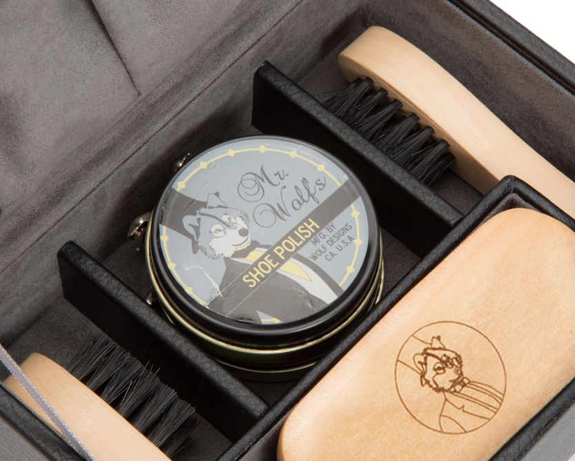 WOLF Shoe Shine Kit Howard Black 465303 Image 3