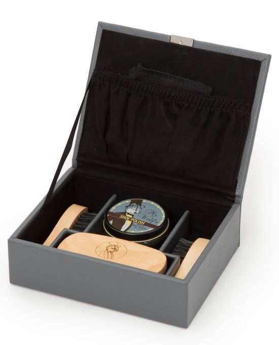 WOLF Shoe Shine Kit Howard Grey 465365 Image 1