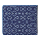 Wolf Signature Vegan Collection Blue Billfold Coin Wallet 776124 Image 2