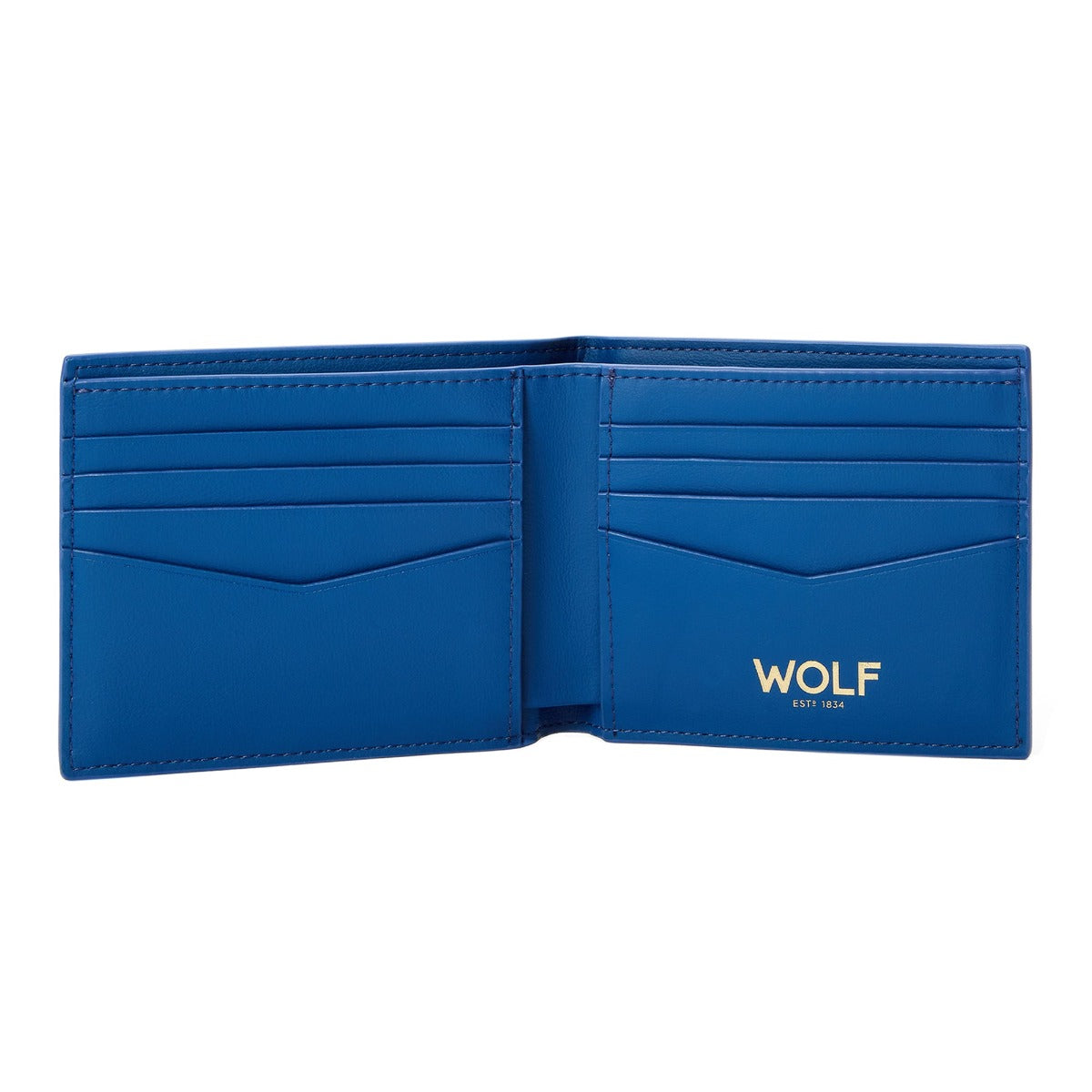 Wolf Signature Vegan Collection Blue Billfold Wallet 776024 Image 4