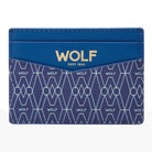 Wolf Signature Vegan Collection Blue Cardholder 776224 Image 1