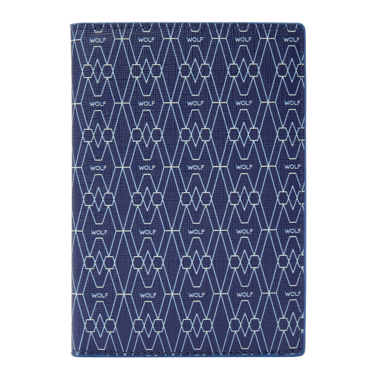 Wolf Signature Vegan Collection Blue Passport Sleeve 776624 Image 1