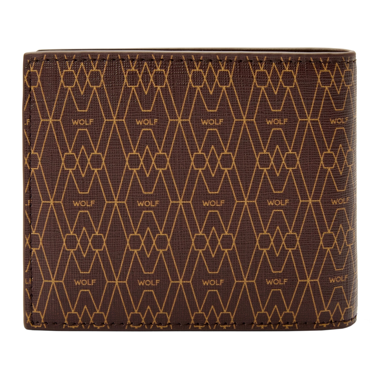 Wolf Signature Vegan Collection Brown Billfold Wallet 776033 Image 2
