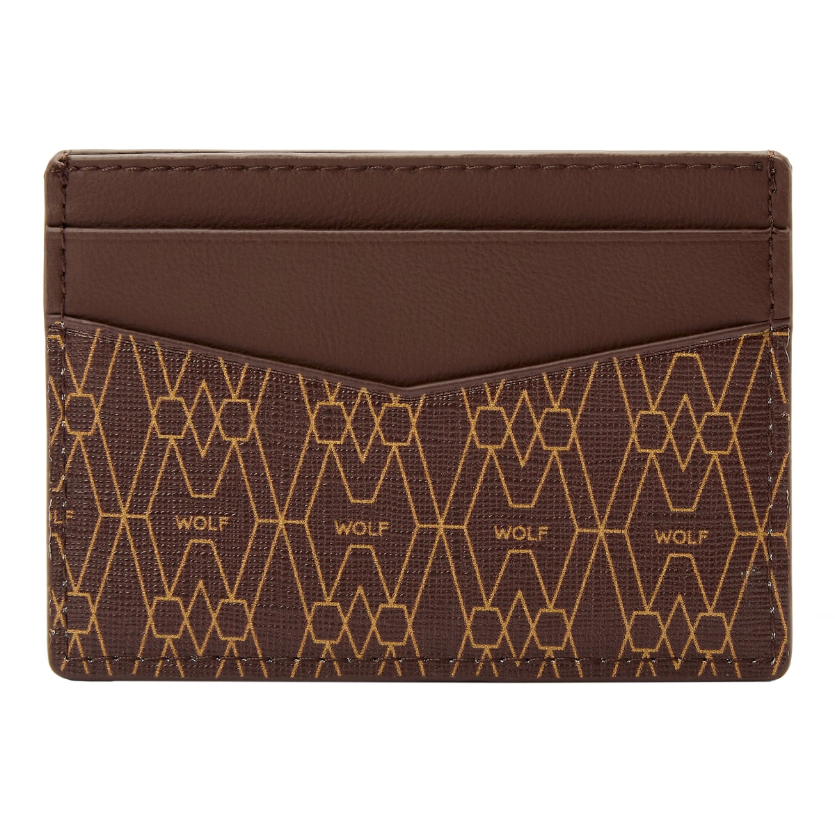 Wolf Signature Vegan Collection Brown Cardholder 776233 Image 2