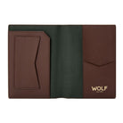 Wolf Signature Vegan Collection Brown Passport Sleeve 776633 Image 3