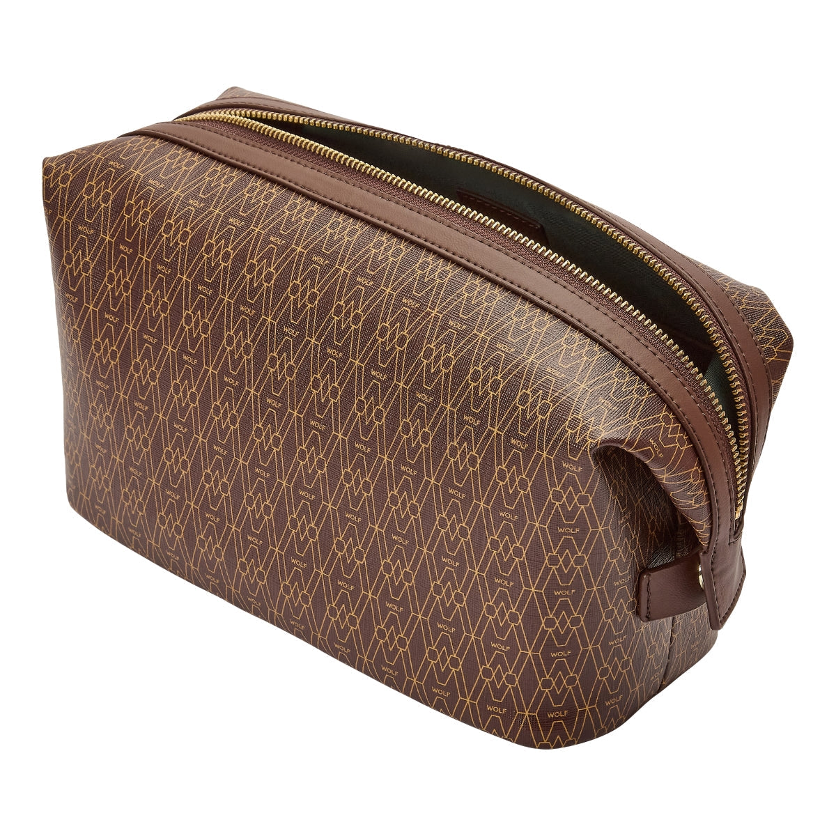 Wolf Signature Vegan Collection Brown Washbag 777233 Image 3