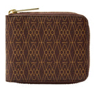 Wolf Signature Vegan Collection Brown Zip Around Wallet 776433 Image 1