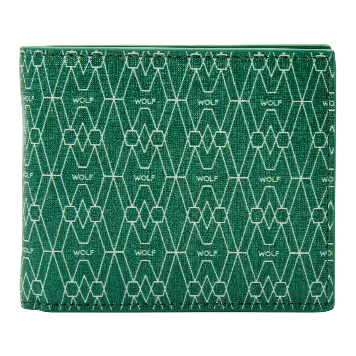 Wolf Signature Vegan Collection Green Billfold Coin Wallet 776130 Image 1