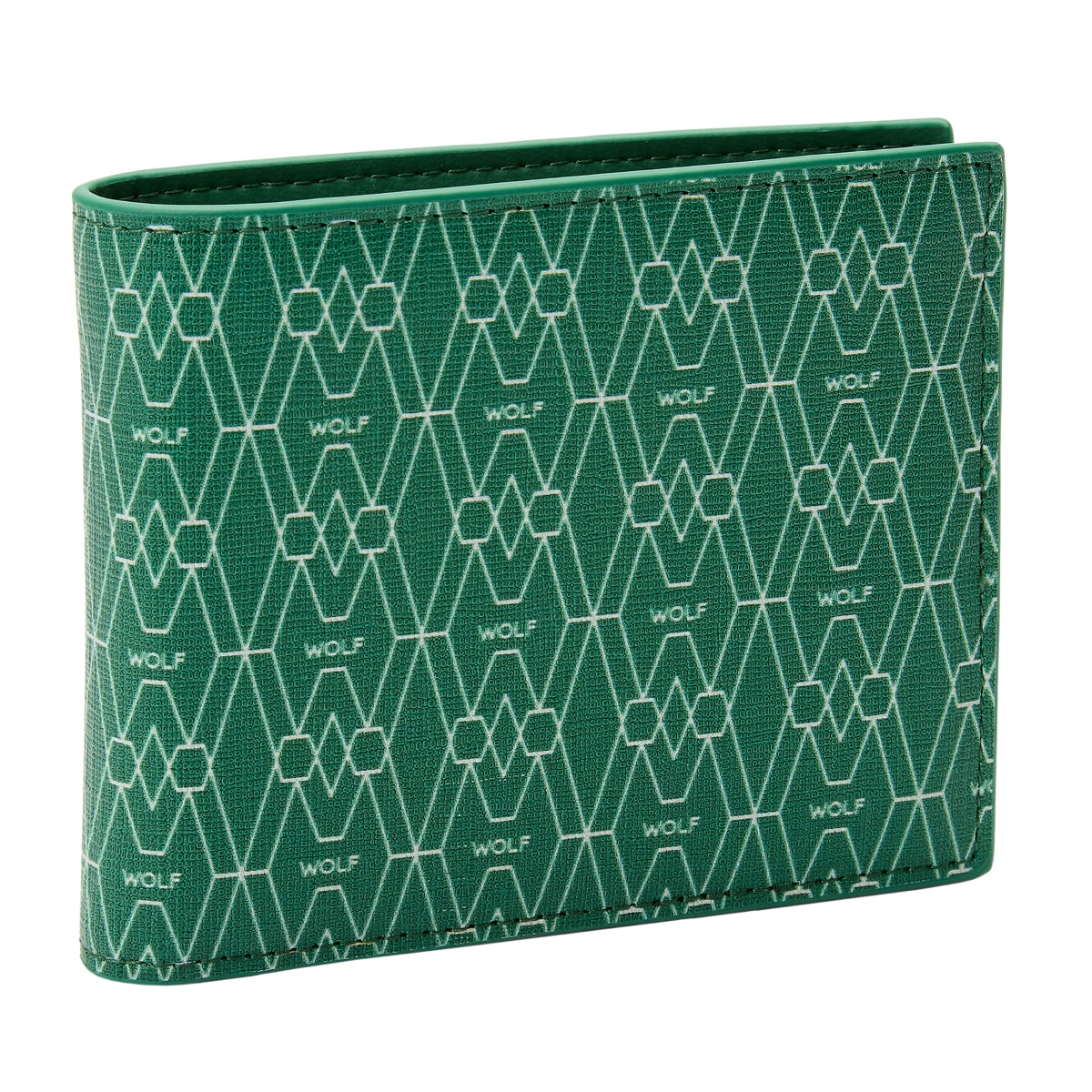 Wolf Signature Vegan Collection Green Billfold Coin Wallet 776130 Image 3