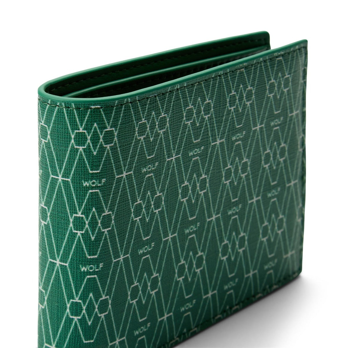 Wolf Signature Vegan Collection Green Billfold Wallet 776030 Image 3