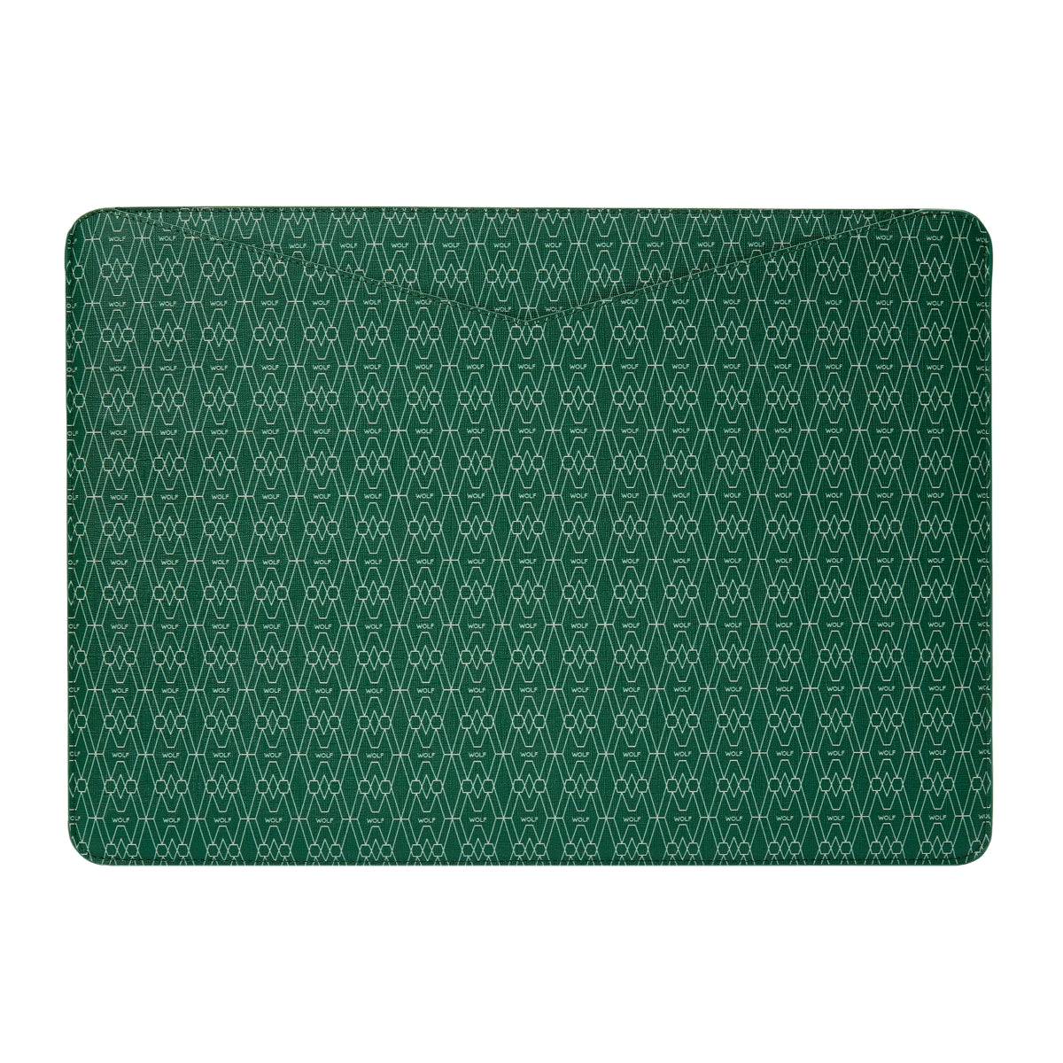 Wolf Signature Vegan Collection Green Laptop Sleeve 777030 Image 1