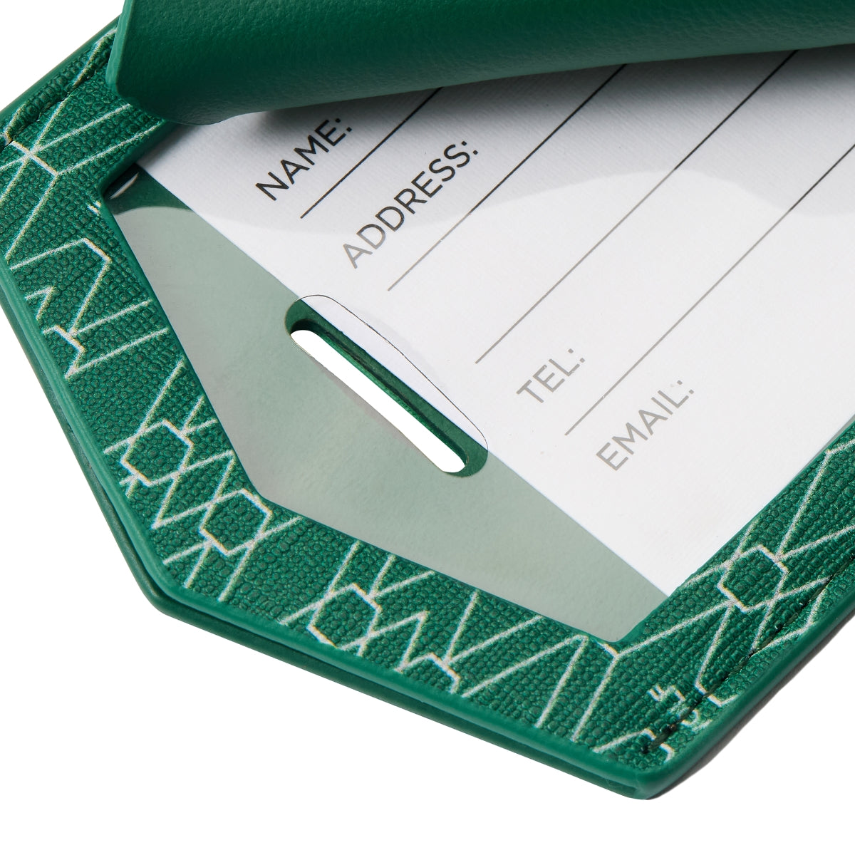 Wolf Signature Vegan Collection Green Luggage Tag 776730 Image 2
