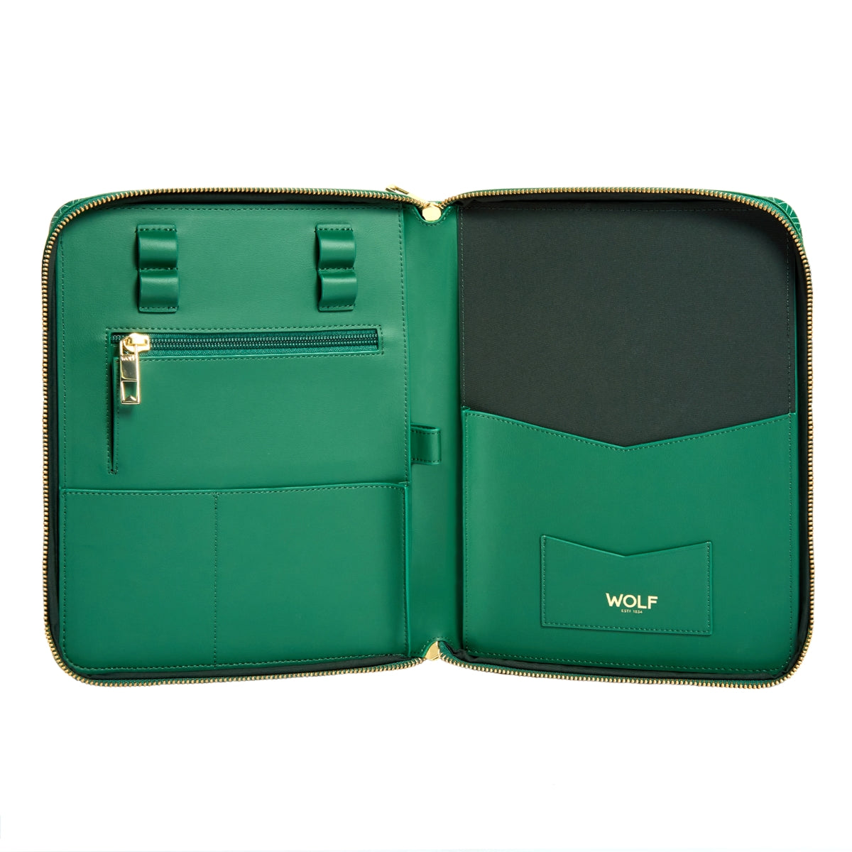 Wolf Signature Vegan Collection Green Range Ipad Tech Case 776930 Image 4