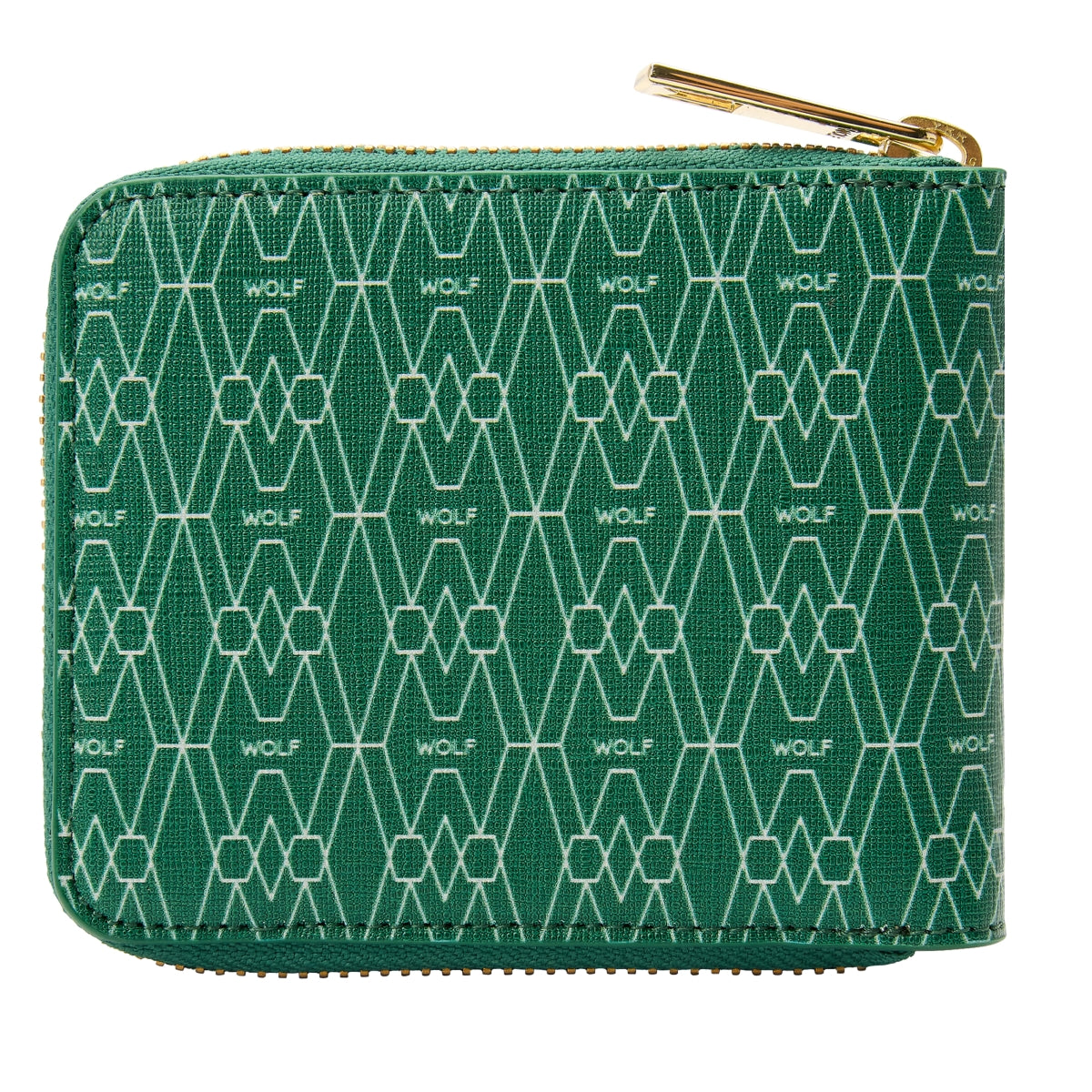 Wolf Signature Vegan Collection Green Range Zip Around Wallet 776430 Image 2
