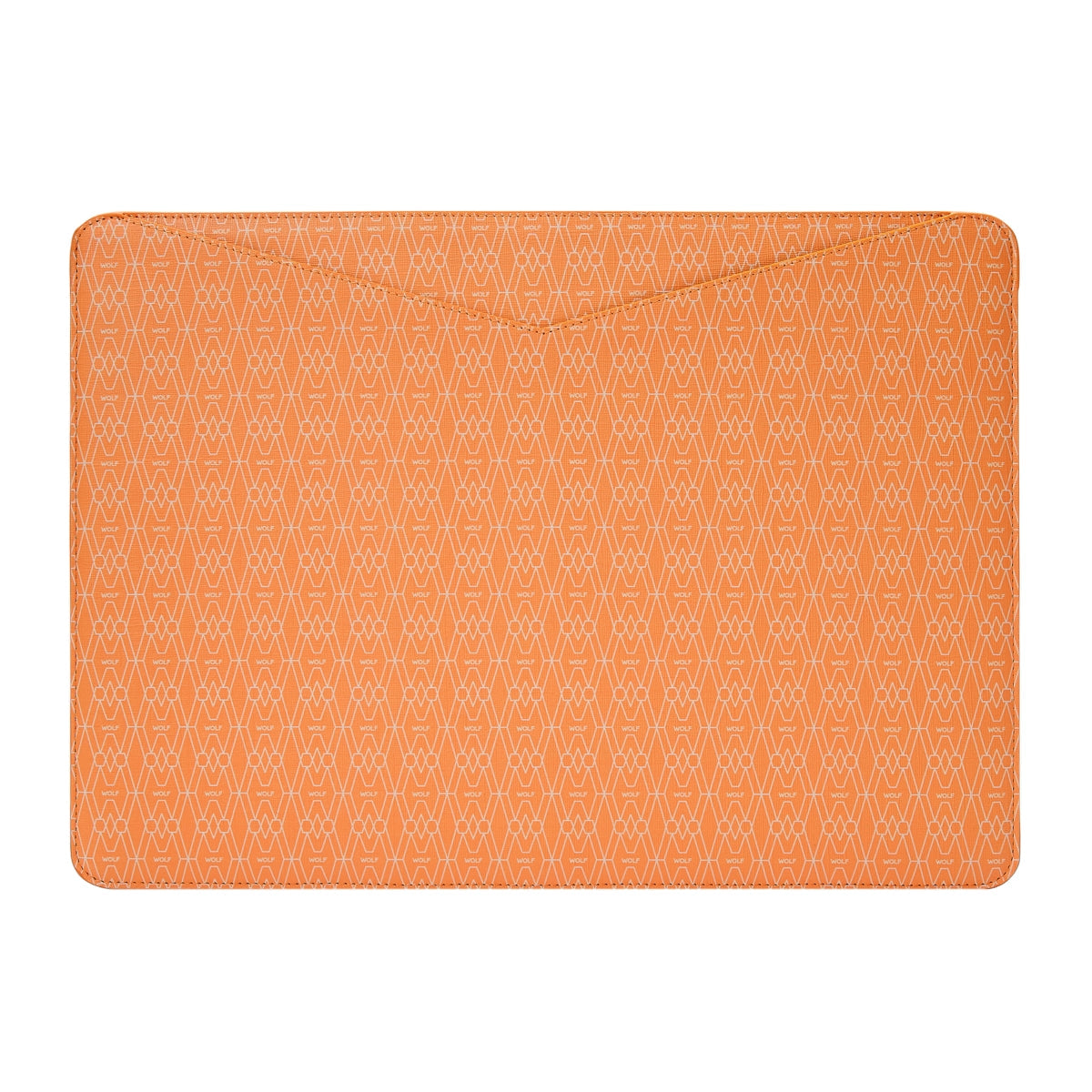 Wolf Signature Vegan Collection Orange Laptop Sleeve 777039 Image 1