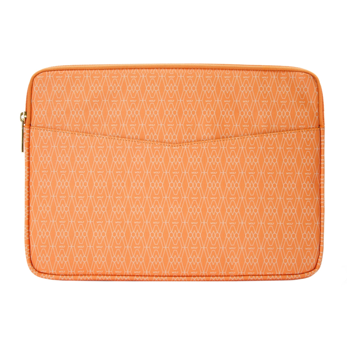 Wolf Signature Vegan Collection Orange Laptop Zip Case 777339 Image 1