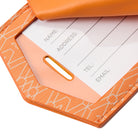 Wolf Signature Vegan Collection Orange Luggage Tag 776739 Image 2