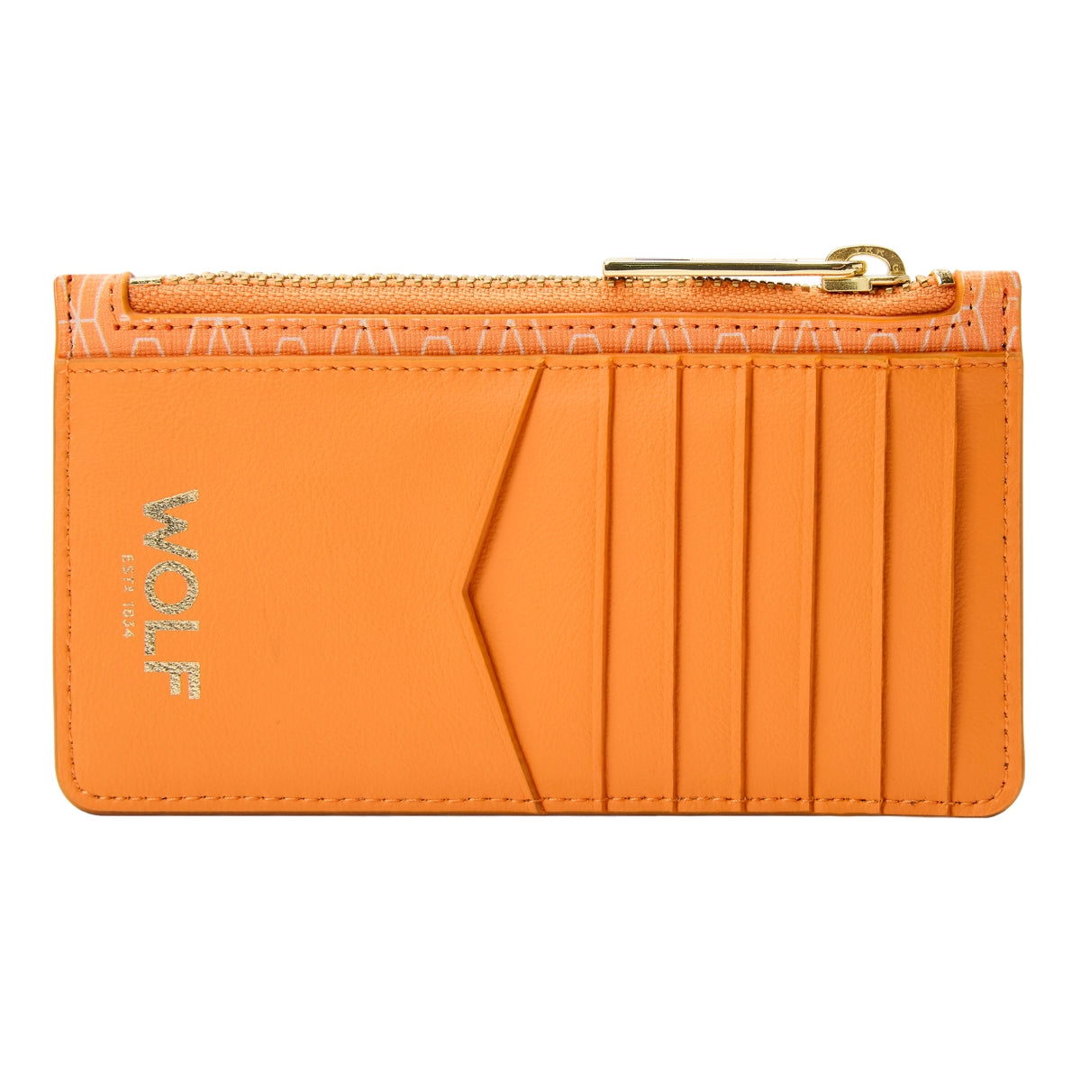 Wolf Signature Vegan Collection Orange Range Zip Case 776539 Image 2