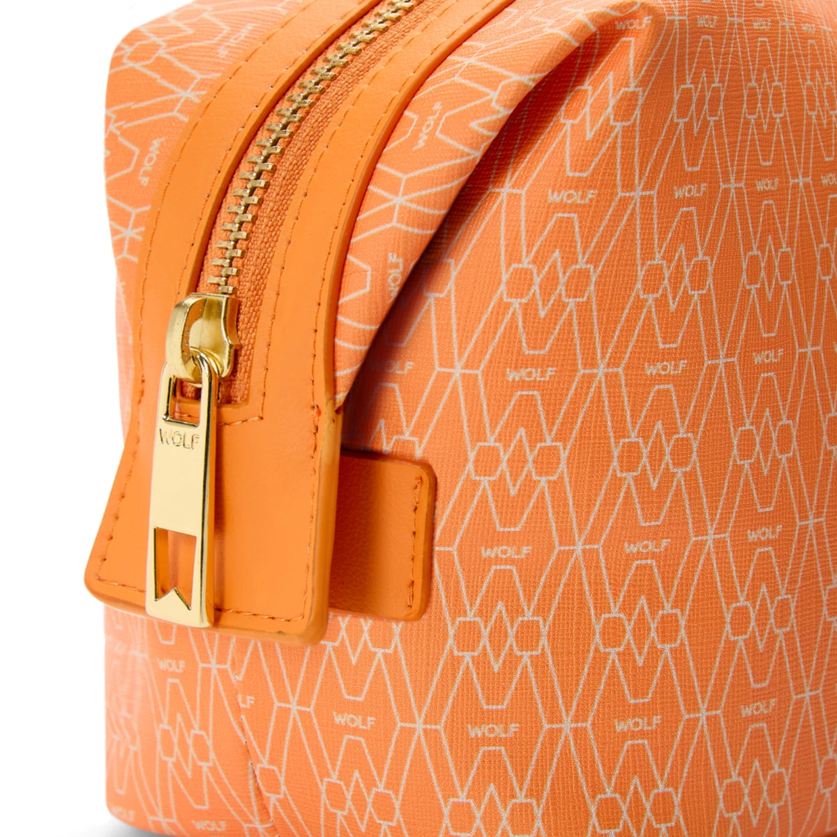 Wolf Signature Vegan Collection Orange Washbag 777239 Image 5