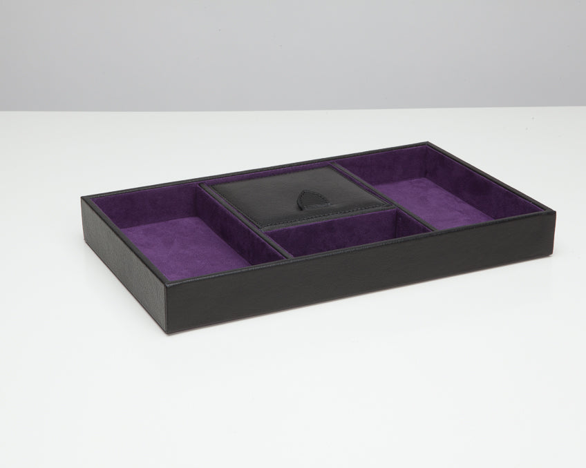 WOLF Valet Tray Blake Black Purple 305128 Image 2