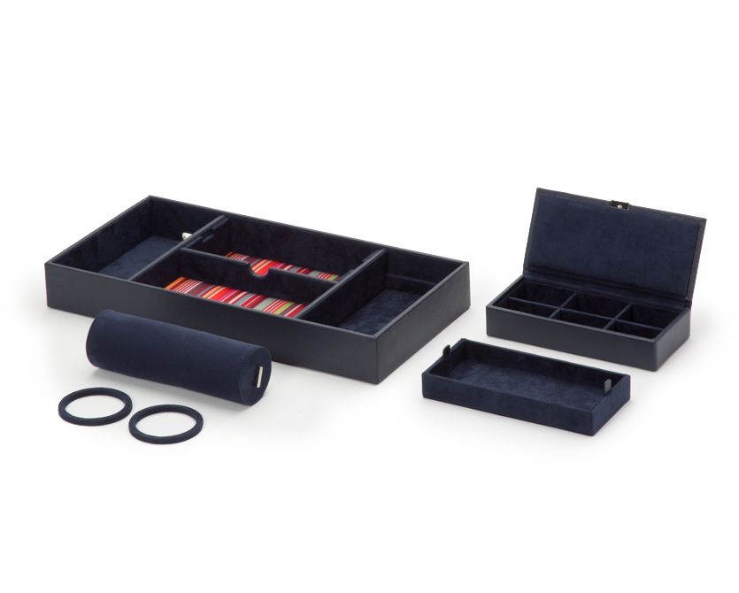 WOLF Valet Tray Howard Navy 465117 Image 2