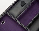 WOLF Valet Tray With Cuff Blake Black Purple 306428 Image 4