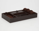 WOLF Valet Tray With Cuff Blake Brown 306406 Image 2