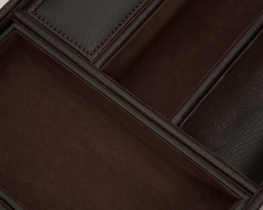 WOLF Valet Tray With Cuff Blake Brown 306406 Image 4