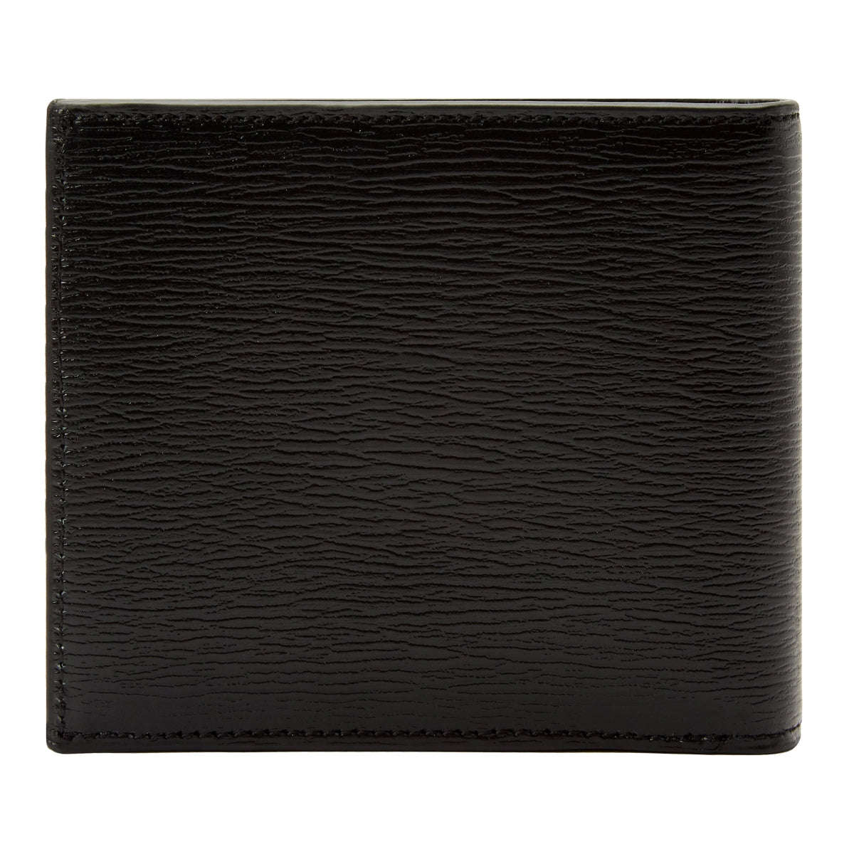 Wolf W Collection Leather Black Billfold Wallet 774002 Image 2