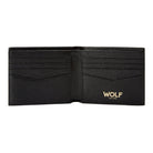 Wolf W Collection Leather Black Billfold Wallet 774002 Image 3