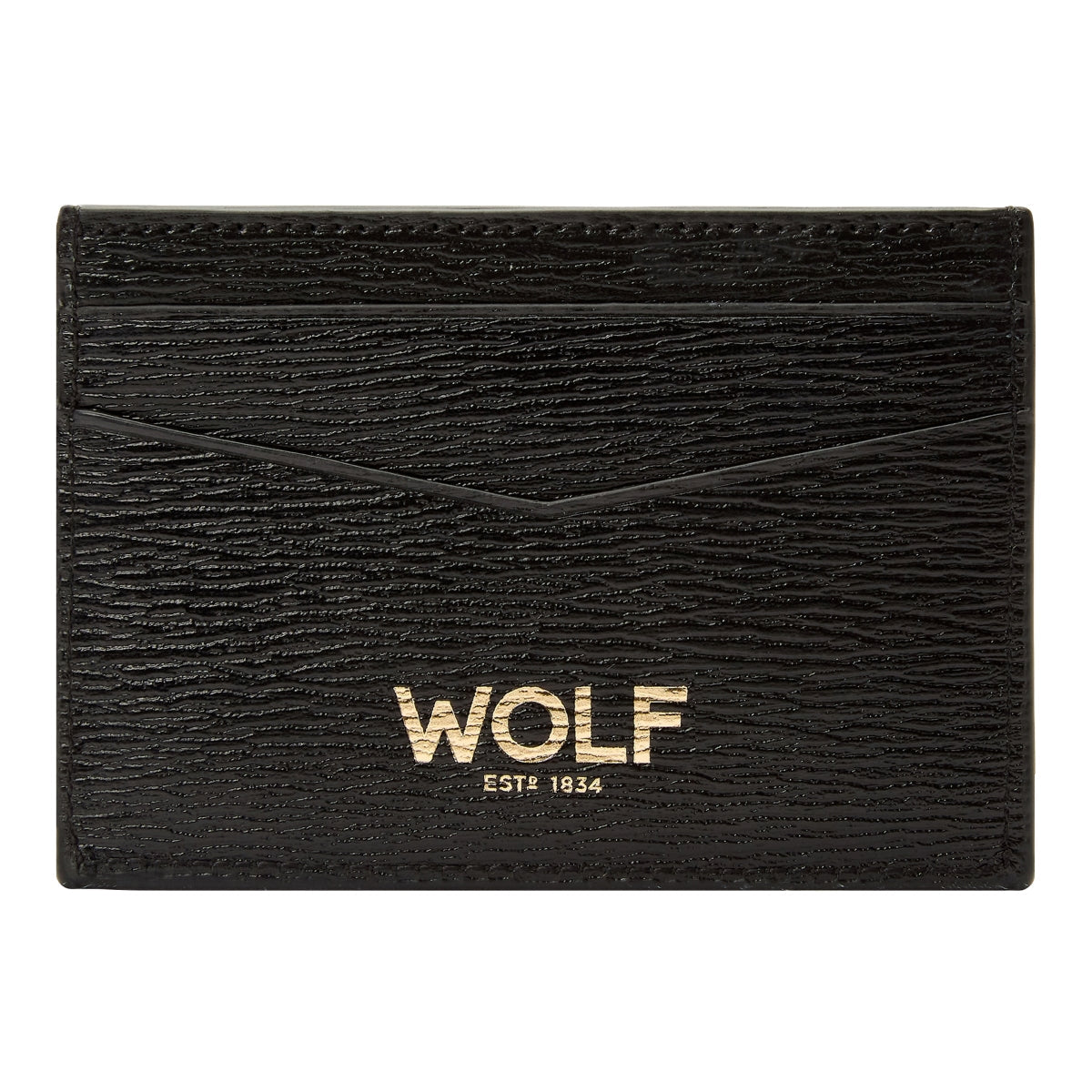 WOLF W Collection Leather Black Cardholder Case 774202 Image 3