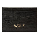 WOLF W Collection Leather Black Cardholder Case 774202 Image 3
