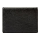 Wolf W Collection Leather Black Gusset Card Case 774402 Image 2